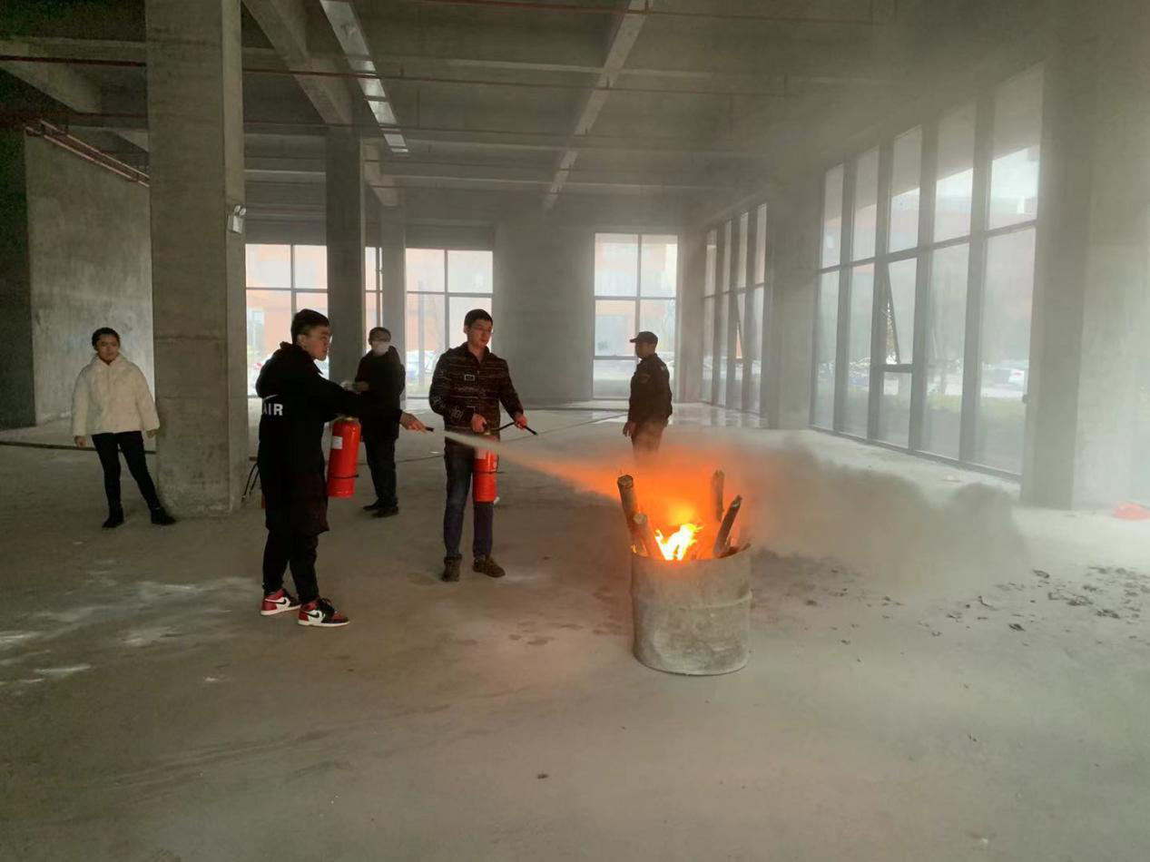 足球中国2021年上半年度消防安全应急演练